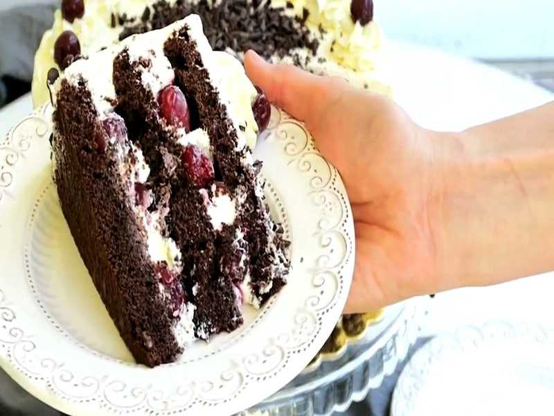 Шварцвальдский торт Черный лес рецепт